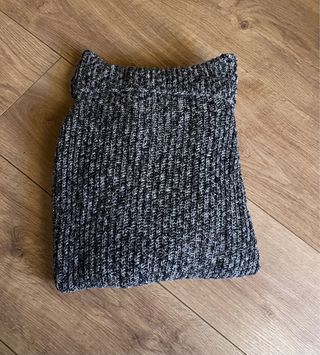 Jersey jaspeado cuello alto