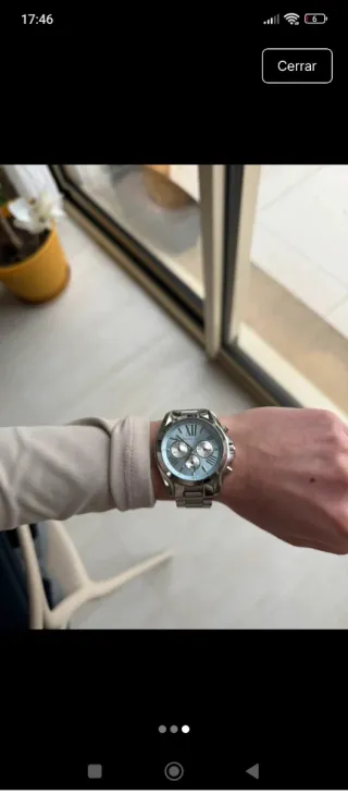 Reloj Michael Kors Plateado