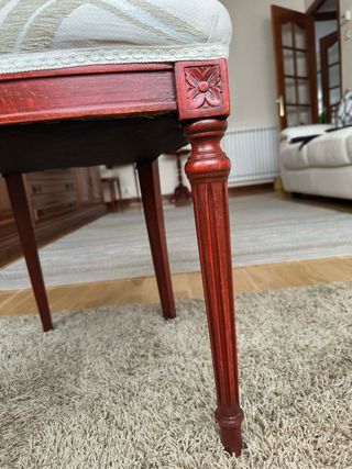 Conjunto 6 Sillas Antiguas Madera Diseño Elegante