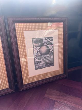 Juego de 2 cuadros decorativos cocina