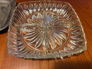 Antipastiera in vetro vintage