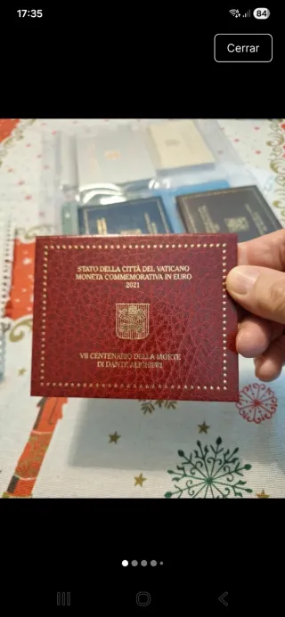 Vaticano 2021 2€ Conmemorativos (Dante)