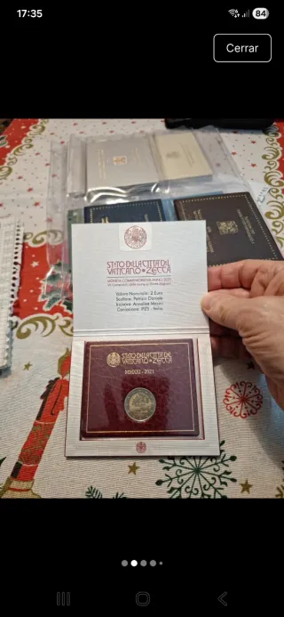 Vaticano 2021 2€ Conmemorativos (Dante)