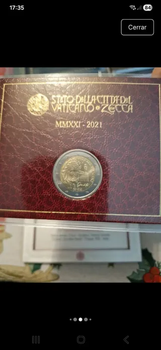 Vaticano 2021 2€ Conmemorativos (Dante)