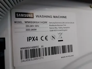 Lavadora Samsung ecobubble 8kg