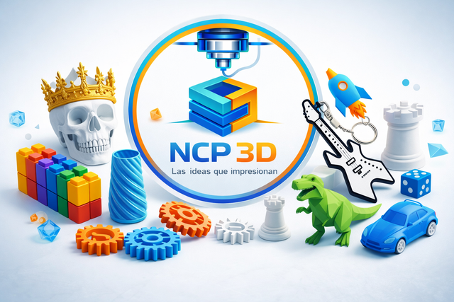 NCP3D – Servicio de Impresión 3D Personalizada