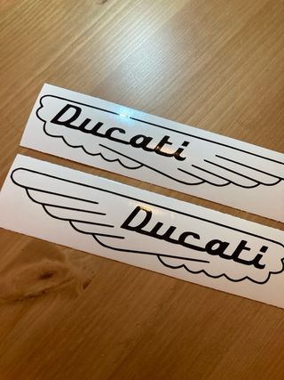 Adesivi Ducati Vintage