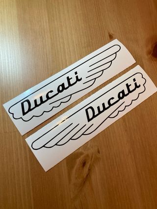 Adesivi Ducati Vintage