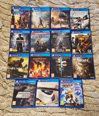 ☄️Lote de 15 Juegos PS4☄️ *PAL ESPAÑA*