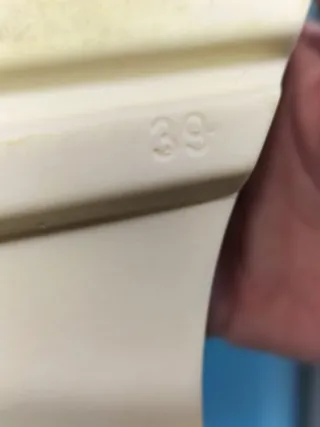 Sandalias Blancas Talla 39