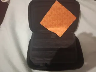 Nintendo 3DS XL Azul con accesorios.