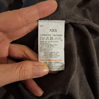 Maglietta bambina XXS manica lunga