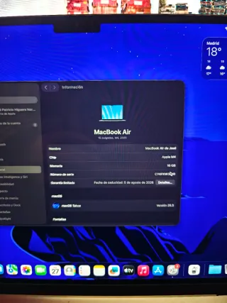 MacBook Air 15 M4 Medianoche