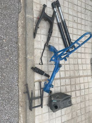 Despiece Pit Bike: Chasis, Horquilla, Amortiguador