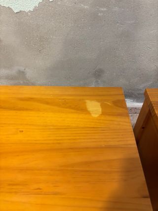 Mesitas de noche de madera (2 unidades)