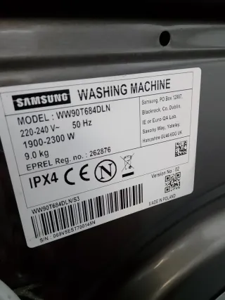 Lavadora Samsung 8kg
