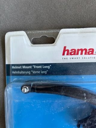 Soporte Hama helmet front long GoPro