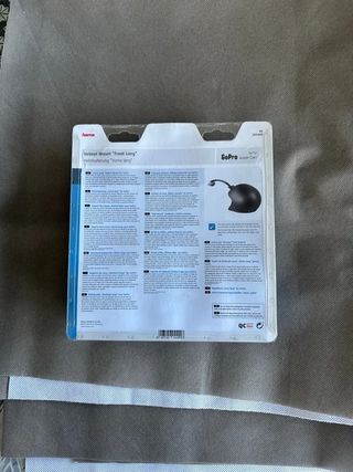 Soporte Hama helmet front long GoPro