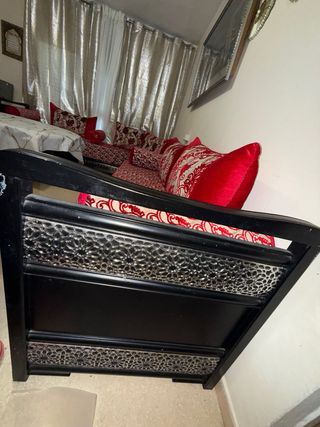 Salón Marroquí Tela y Madera