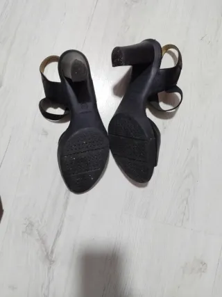 Sandalias Geox Tacón Negro