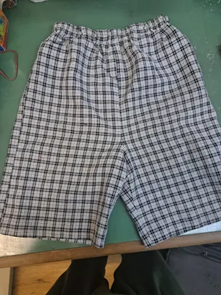 Pantaloncini bambino a quadri