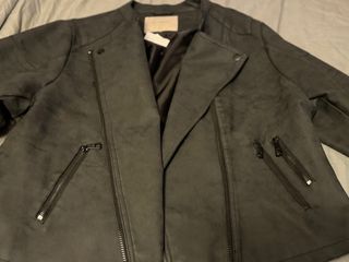 Chaqueta Biker Negra