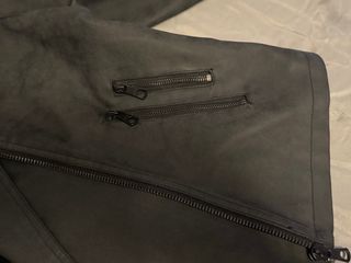 Chaqueta Biker Negra