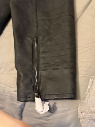 Chaqueta Biker Negra