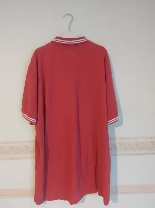 Polo Kappa Uomo Corallo Taglia XXL Cotone Vintage