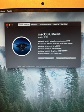 Macbook Air 13 2012 Argento