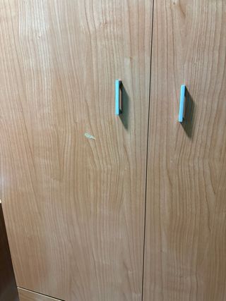 Habitación completa: Armario y cama