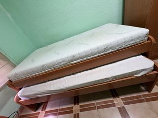 Habitación completa: Armario y cama