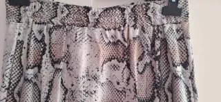 Falda Sophie Atelier estampado serpiente