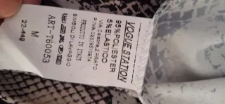 Falda Sophie Atelier estampado serpiente