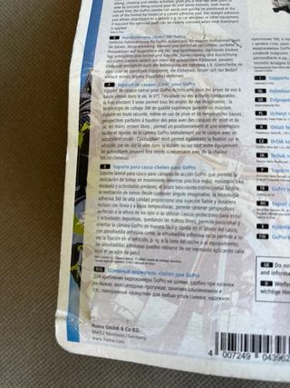 Soporte lateral Hama casco GoPro