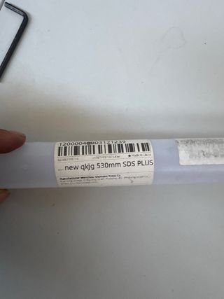 Vástago para coronas de hormigón