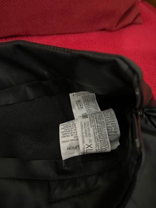 Dos Falda negra talla XL