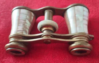 Antiguos Binoculares Nácar