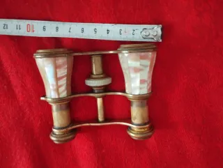 Antiguos Binoculares Nácar