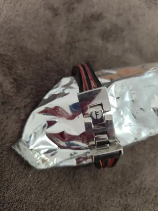 Reloj Fossil Mujer Negro y Rosa