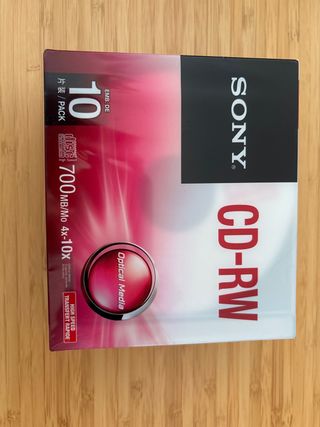Sony CD-RW 700MB Pack 10