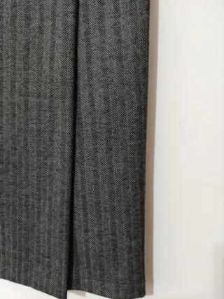 Gonna grigia wrap taglia S