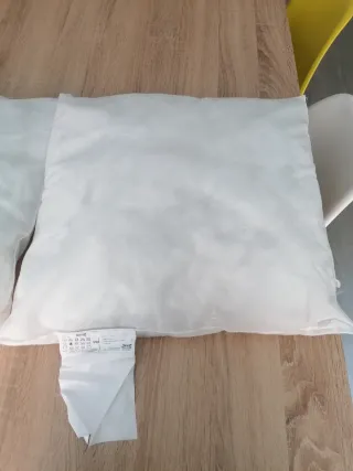 2 Fundas cojín Gurli Ikea verde 50x50.