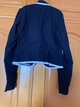 Chaqueta Americana Zara Azul