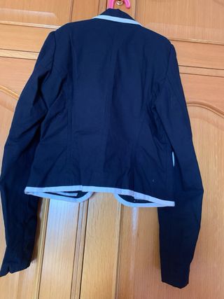 Chaqueta Americana Zara Azul