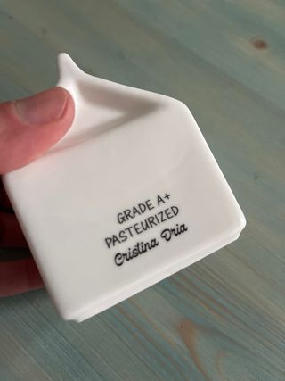 Lechera Cristina Oria Blanca