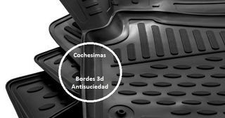 Alfombrillas goma 3D KIA SORENTO 2009-2014