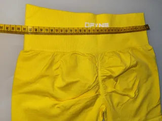 Mallas cortas amarillas DFYNE talla M