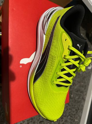 Puma Nitro 3 Verde y Plata