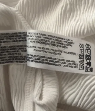 Blusa cárdigan blanca Primark